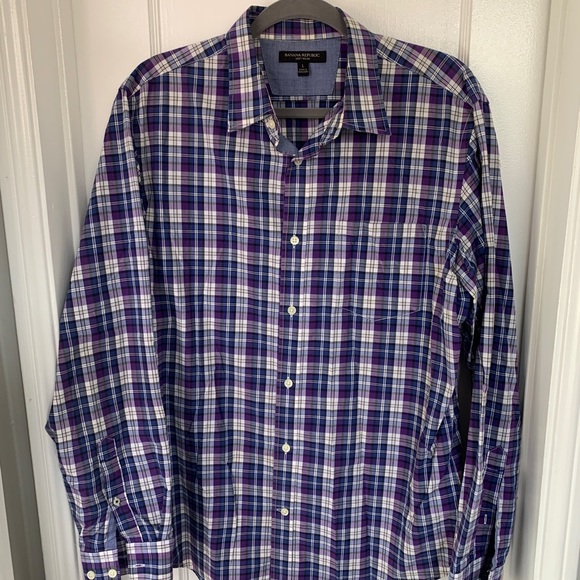 Banana Republic Other - SALE!! 🎉 Banana Republic Non Iron Slim Fit Large
